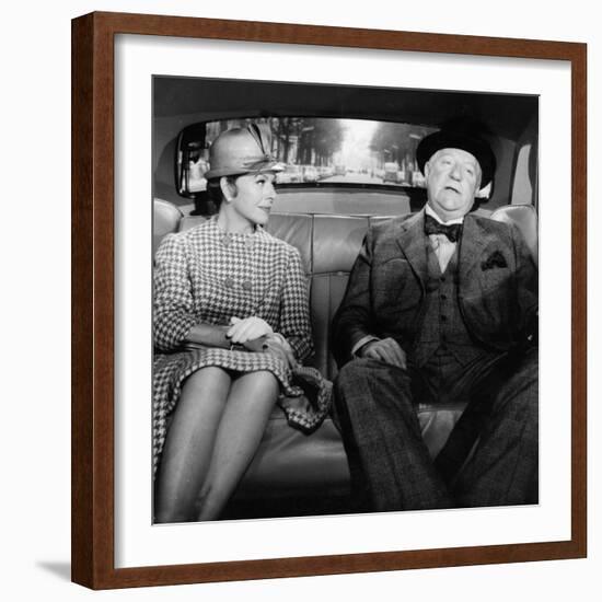 Jean Gabin and Madeleine Robinson: Le Gentleman D'Epsom, 1962-Marcel Dole-Framed Photographic Print