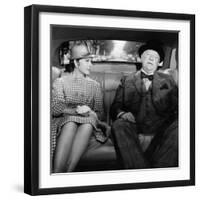 Jean Gabin and Madeleine Robinson: Le Gentleman D'Epsom, 1962-Marcel Dole-Framed Photographic Print