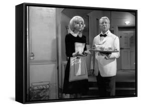 Jean Gabin and Mireille Darc: Monsieur, 1964-Marcel Dole-Framed Stretched Canvas