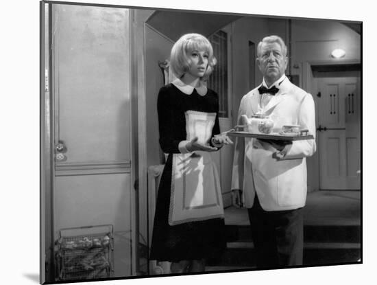 Jean Gabin and Mireille Darc: Monsieur, 1964-Marcel Dole-Mounted Photographic Print