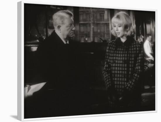 Jean Gabin and Mireille Darc: Monsieur, 1964-Marcel Dole-Framed Photographic Print