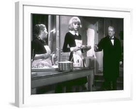 Jean Gabin and Mireille Darc: Monsieur, 1964-Marcel Dole-Framed Photographic Print