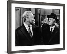 Jean Gabin and Pierre Brasseur: Les Grandes Familles, 1958-Marcel Dole-Framed Photographic Print