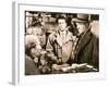 Jean Gabin and Robert Hirsch: Maigret et L'Affaire Saint Fiacre, 1959-Marcel Dole-Framed Photographic Print