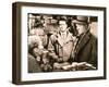 Jean Gabin and Robert Hirsch: Maigret et L'Affaire Saint Fiacre, 1959-Marcel Dole-Framed Photographic Print