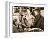 Jean Gabin and Robert Hirsch: Maigret et L'Affaire Saint Fiacre, 1959-Marcel Dole-Framed Photographic Print