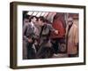 Jean Gabin and Robert Stack: Le Soleil Des Voyous, 1967-Marcel Dole-Framed Photographic Print