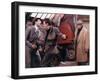 Jean Gabin and Robert Stack: Le Soleil Des Voyous, 1967-Marcel Dole-Framed Photographic Print