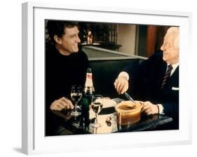 Jean Gabin and Robert Stack: Le Soleil Des Voyous, 1967-Marcel Dole-Framed Photographic Print