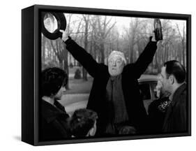 Jean Gabin: Archimède, Le Clochard, 1959-Marcel Dole-Framed Stretched Canvas