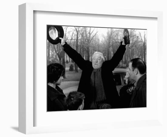 Jean Gabin: Archimède, Le Clochard, 1959-Marcel Dole-Framed Photographic Print