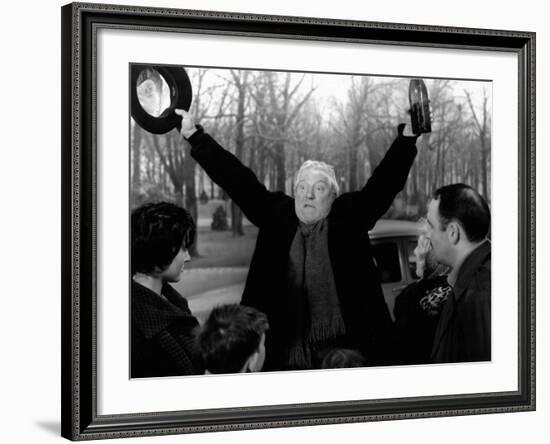 Jean Gabin: Archimède, Le Clochard, 1959-Marcel Dole-Framed Photographic Print