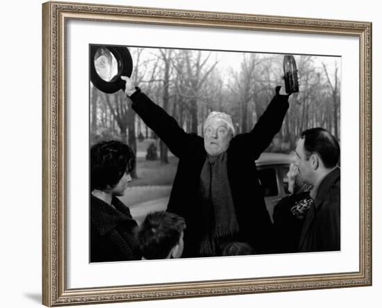 Jean Gabin: Archimède, Le Clochard, 1959-Marcel Dole-Framed Photographic Print