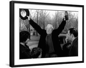 Jean Gabin: Archimède, Le Clochard, 1959-Marcel Dole-Framed Photographic Print