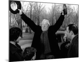 Jean Gabin: Archimède, Le Clochard, 1959-Marcel Dole-Mounted Photographic Print