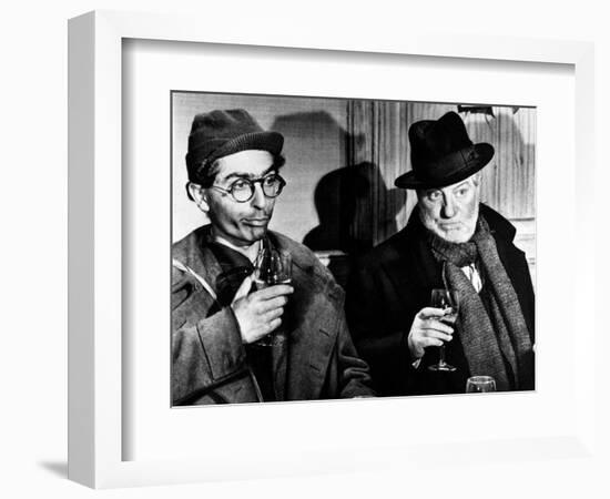 Jean Gabin: Archimède, Le Clochard, 1959-Marcel Dole-Framed Photographic Print