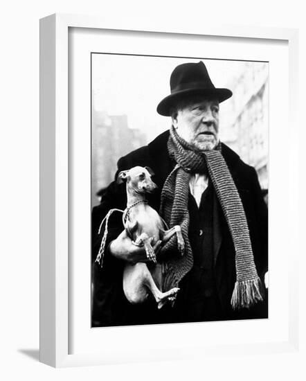 Jean Gabin: Archimède, Le Clochard, 1959-Marcel Dole-Framed Photographic Print