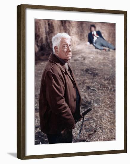 Jean Gabin: La Horse, 1970-Marcel Dole-Framed Photographic Print