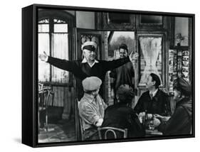 Jean Gabin: Le Baron de L'Écluse, 1959-Marcel Dole-Framed Stretched Canvas