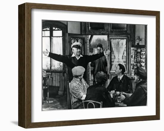 Jean Gabin: Le Baron de L'Écluse, 1959-Marcel Dole-Framed Photographic Print