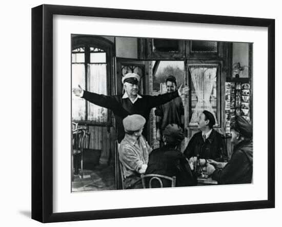 Jean Gabin: Le Baron de L'Écluse, 1959-Marcel Dole-Framed Photographic Print