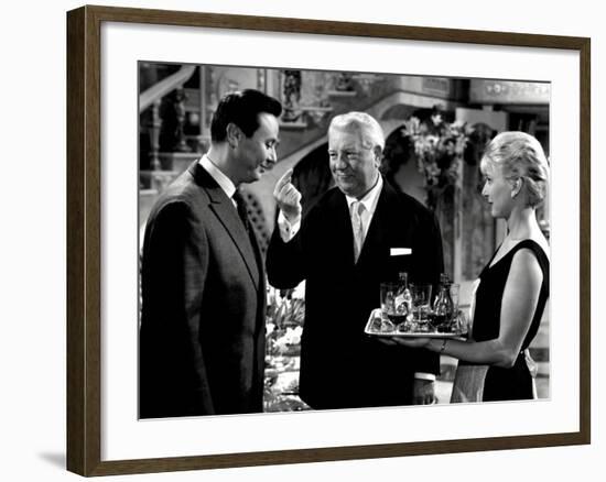 Jean Gabin: Le Cave Se Rebiffe, 1961-Marcel Dole-Framed Photographic Print