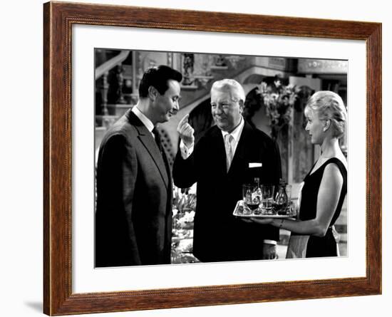 Jean Gabin: Le Cave Se Rebiffe, 1961-Marcel Dole-Framed Photographic Print