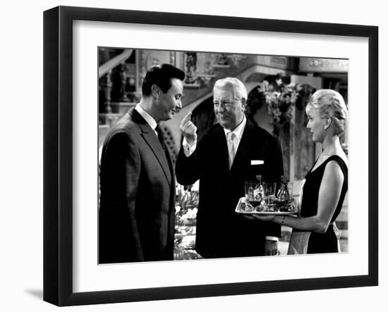 Jean Gabin: Le Cave Se Rebiffe, 1961-Marcel Dole-Framed Photographic Print