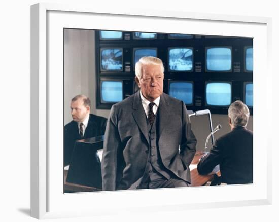 Jean Gabin: Le Pacha, 1967-Marcel Dole-Framed Photographic Print