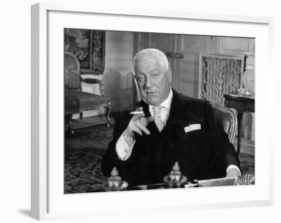 Jean Gabin: Le Tonnerre de Dieu, 1965-Marcel Dole-Framed Photographic Print