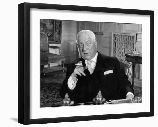 Jean Gabin: Le Tonnerre de Dieu, 1965-Marcel Dole-Framed Photographic Print