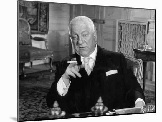 Jean Gabin: Le Tonnerre de Dieu, 1965-Marcel Dole-Mounted Photographic Print