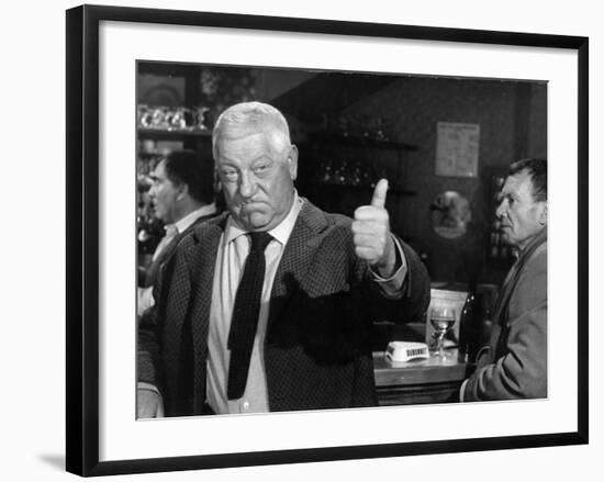 Jean Gabin: Le Tonnerre de Dieu, 1965-Marcel Dole-Framed Photographic Print