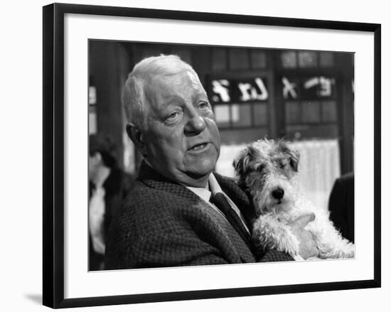 Jean Gabin: Le Tonnerre de Dieu, 1965-Marcel Dole-Framed Photographic Print