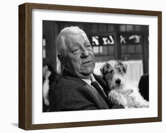 Jean Gabin: Le Tonnerre de Dieu, 1965-Marcel Dole-Framed Photographic Print