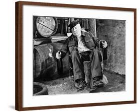 Jean Gabin: Les Vieux de La Vieille, 1960-Marcel Dole-Framed Photographic Print