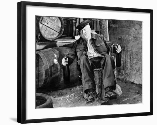 Jean Gabin: Les Vieux de La Vieille, 1960-Marcel Dole-Framed Photographic Print