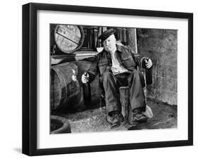 Jean Gabin: Les Vieux de La Vieille, 1960-Marcel Dole-Framed Photographic Print