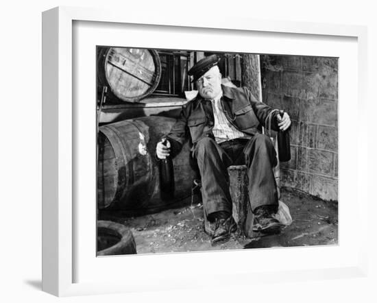 Jean Gabin: Les Vieux de La Vieille, 1960-Marcel Dole-Framed Photographic Print