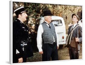 Jean Gabin, Louis de Funès and Pierre Tornade: Le Tatoué, 1968-Marcel Dole-Framed Photographic Print