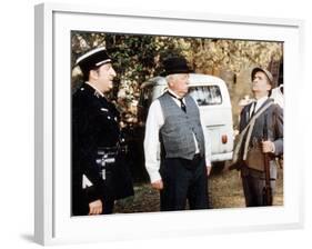 Jean Gabin, Louis de Funès and Pierre Tornade: Le Tatoué, 1968-Marcel Dole-Framed Photographic Print