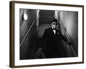 Jean Gabin: Melodie En Sous Sol, 1963-Marcel Dole-Framed Photographic Print