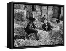 Jean Gabin, Pierre Fresnay and Noël-Noël: Les Vieux de La Vieille, 1960-Marcel Dole-Framed Stretched Canvas