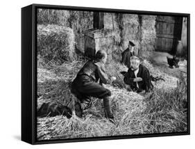 Jean Gabin, Pierre Fresnay and Noël-Noël: Les Vieux de La Vieille, 1960-Marcel Dole-Framed Stretched Canvas