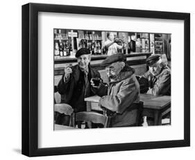 Jean Gabin, Pierre Fresnay and Noël-Noël: Les Vieux de La Vieille, 1960-Marcel Dole-Framed Photographic Print