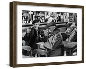 Jean Gabin, Pierre Fresnay and Noël-Noël: Les Vieux de La Vieille, 1960-Marcel Dole-Framed Photographic Print