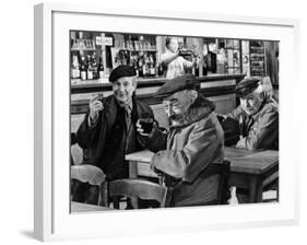 Jean Gabin, Pierre Fresnay and Noël-Noël: Les Vieux de La Vieille, 1960-Marcel Dole-Framed Photographic Print