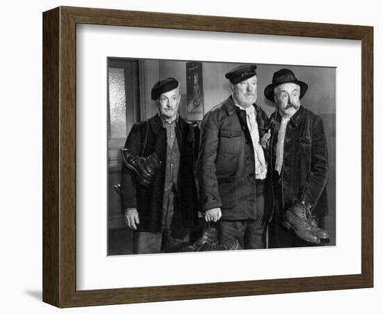 Jean Gabin, Pierre Fresnay and Noël-Noël: Les Vieux de La Vieille, 1960-Marcel Dole-Framed Photographic Print