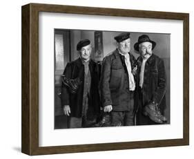 Jean Gabin, Pierre Fresnay and Noël-Noël: Les Vieux de La Vieille, 1960-Marcel Dole-Framed Photographic Print