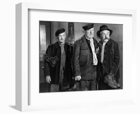 Jean Gabin, Pierre Fresnay and Noël-Noël: Les Vieux de La Vieille, 1960-Marcel Dole-Framed Photographic Print